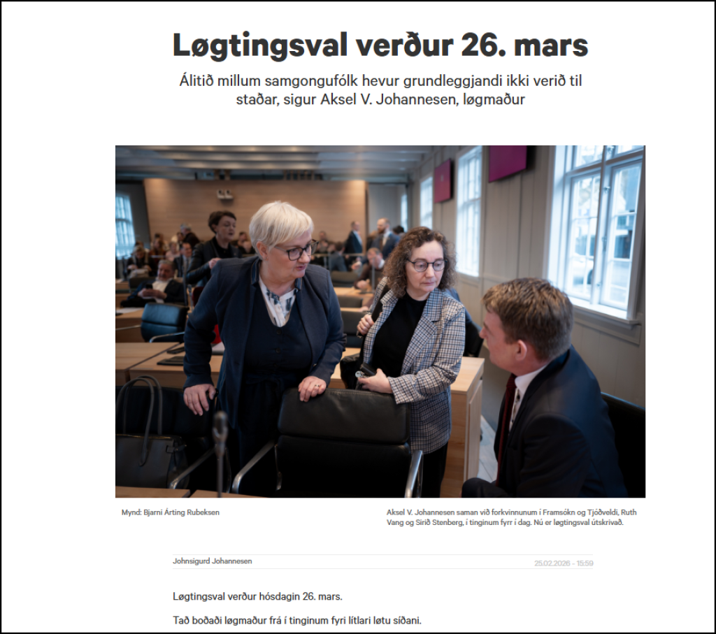 De afgående koalitions-partiformænd